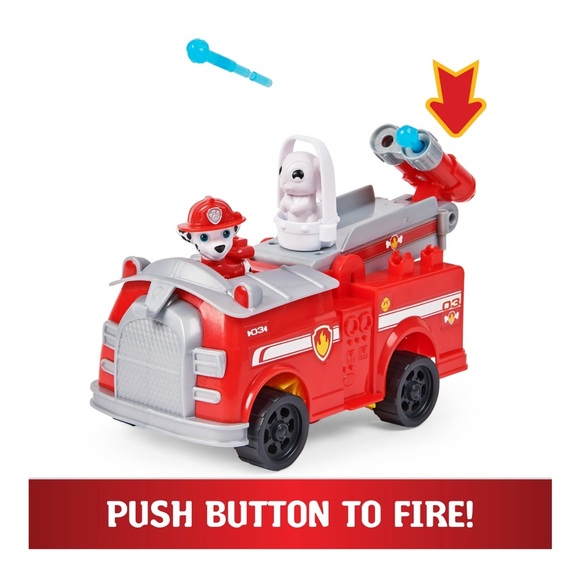 Paw Patrol Marshall Rise and Rescue Transforming Toy Car with Action Figure - Picture 3 of 6